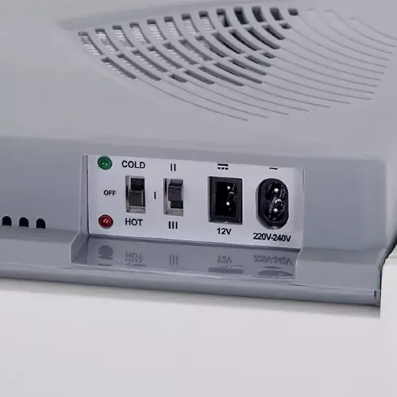 Portatīvais dzesētājs Adler AD 8078 30 L elektrisks pelēks balts