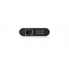 ICY BOX IB-DK4040-CPD Vadu USB 3.2 Gen 1 (3.1 Gen 1) Type-C dokstacija, antracīta/melna