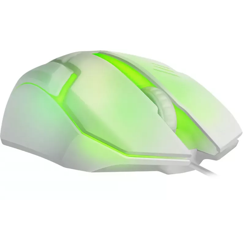 Defender Cyber MB-560L spēļu pele ar vadu, balta, 7 krāsu pamatgaismojums