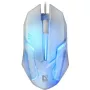Vadu spēļu pele DEFENDER Cyber MB-560L — optiskā 1200 DPI, abpusēja, USB Type-A, balta, 1.5 m kabelis