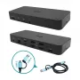i-tec USB 3.0 / USB-C / Thunderbolt 3x 4K Dockingstacija + Power Delivery 100W
