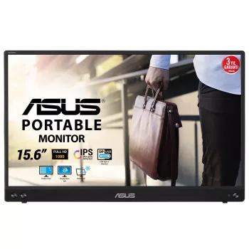 ASUS ZenScreen MB16ACV monitors 39,6 cm (15,6 collu) Full HD LED melns
