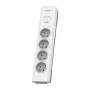 Pārsprieguma aizsargs Philips SPN7040WA/60 4 AC kontaktligzdas 600 J 2 m Balts