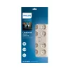 Philips SPN7080WA/60 pārsprieguma aizsargs balts 8 AC kontaktligzdas 2 m