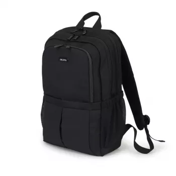 DICOTA Scale mugursoma 13-15.6 inch klēpjdatoram - Melna / 600d pārstrādāts PET