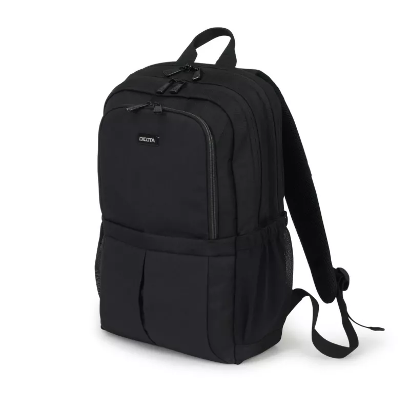 DICOTA Scale mugursoma 13-15.6 inch klēpjdatoram - Melna / 600d pārstrādāts PET