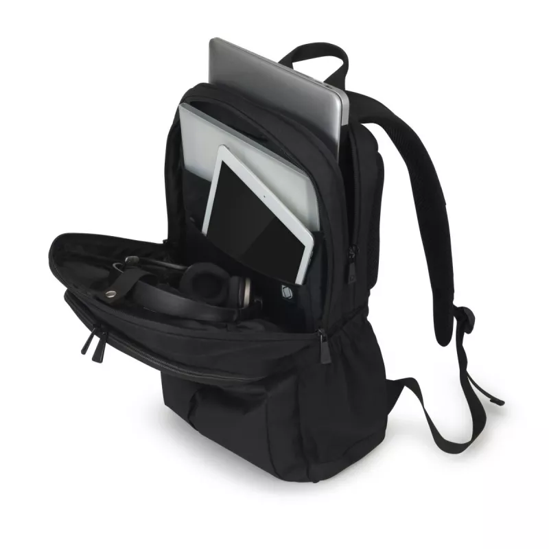 DICOTA Scale mugursoma 13-15.6 inch klēpjdatoram - Melna / 600d pārstrādāts PET