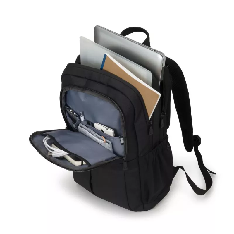 DICOTA Scale mugursoma 13-15.6 inch klēpjdatoram - Melna / 600d pārstrādāts PET
