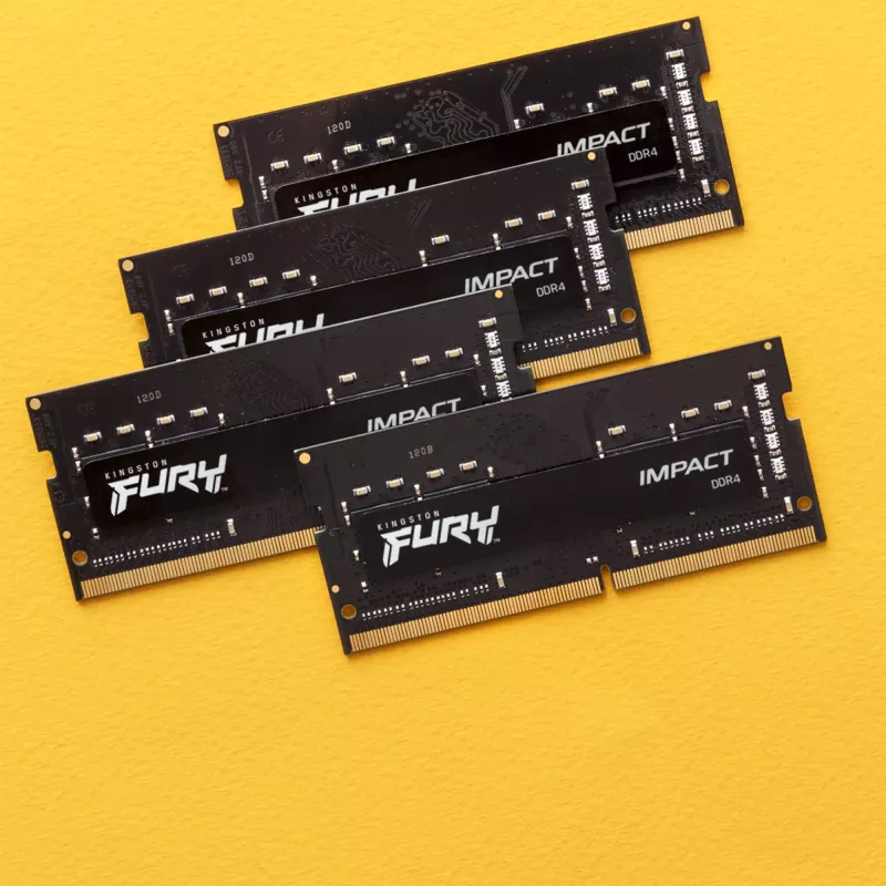 Kingston FURY Impact 16GB (2x8GB) DDR4 3200MHz CL20 SODIMM atmiņas komplekts