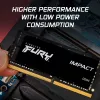 Kingston FURY Impact 16GB (2x8GB) DDR4 3200MHz CL20 SODIMM atmiņas komplekts