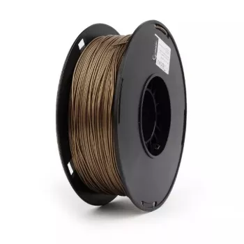GEMBIRD PLA-PLUS 3D printera pavediens, “zelta” metāla krāsa, 1.75 mm, 1 kg