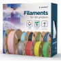 GEMBIRD PLA-PLUS filament, balts, 1.75 mm, 1 kg