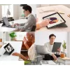 LOGITECH Combo Touch - iPad Pro 12.9 collu (5. paaudze) - Angļu QWERTY tastatūra