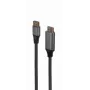 Video kabeļa adapteris Gembird CC-DP-HDMI-4K-6 — DisplayPort uz HDMI Type A, 1,8 m, 4K, melns