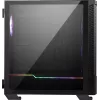 MSI MPG VELOX 100R vidēja izmēra PC korpuss, E-ATX, rūdīts stikls, 4x 120 mm ARGB ventilatori, 2x USB 3.0 + 1x USB-C, 2x 3,5″ + 2x 2,5″ ietvari, melns