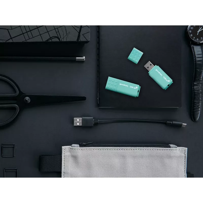 Goodram UME3 USB zibatmiņa 128 GB USB Type-A 3.2 Gen 1 (3.1 Gen 1) Tirkīza