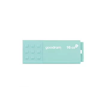 USB zibatmiņa GOODRAM UME3 CARE 16 GB USB Type-A 3.2 Gen 1 (lasīšana 60 MB/s, rakstīšana 20 MB/s) tirkīza