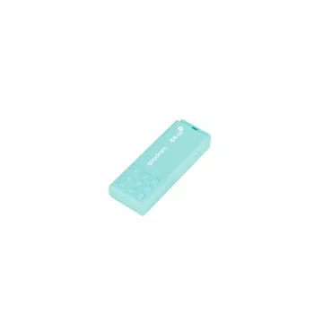 USB zibatmiņa GOODRAM 64 GB USB Type-A 3.2 Gen 1 UME3, tirkīza, lasīšana 60 MB/s, rakstīšana 20 MB/s