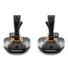 Thrustmaster T.16000M FCS SPACE SIM DUO Melns, Oranžs USB Sviras Vadības ierīce Analogs / Digitāls PC