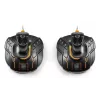 Thrustmaster T.16000M FCS SPACE SIM DUO Melns, Oranžs USB Sviras Vadības ierīce Analogs / Digitāls PC