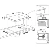 Whirlpool WS S4060 BF Iebūvējamā indukcijas plīts, melna, 60 cm, 4 zonas