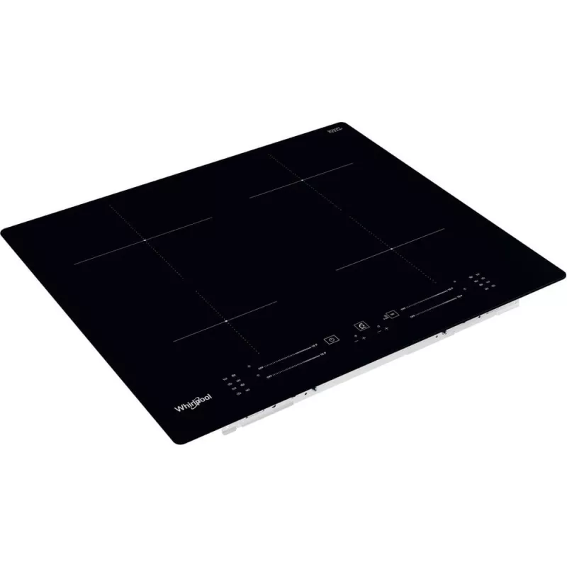 Whirlpool WS S4060 BF Iebūvējamā indukcijas plīts, melna, 60 cm, 4 zonas