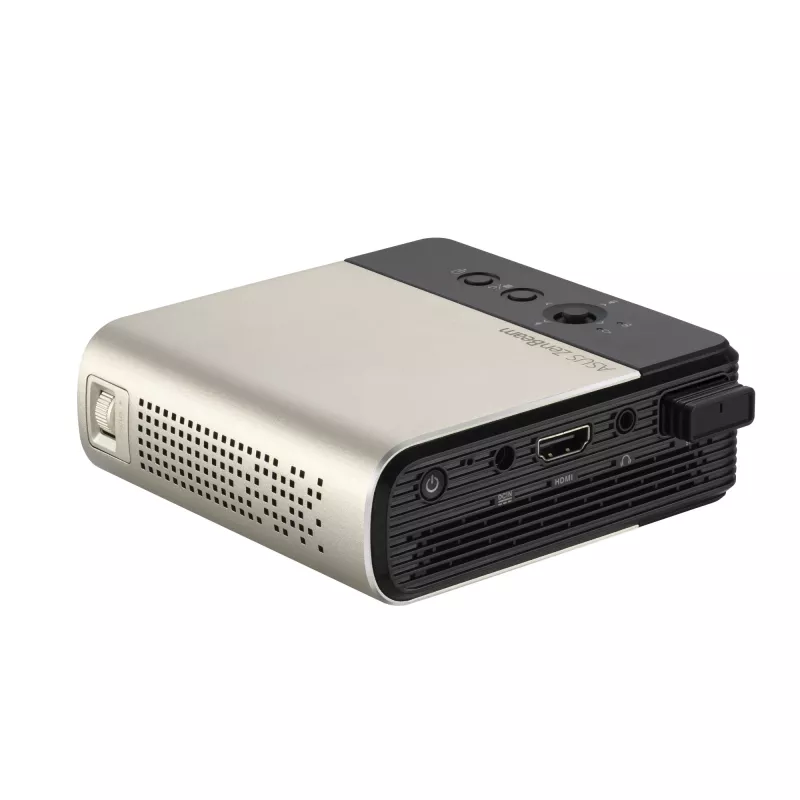 ASUS ZenBeam E2 projektors 300 ANSI lūmeni DLP WVGA (854x480) Melns, Zelts