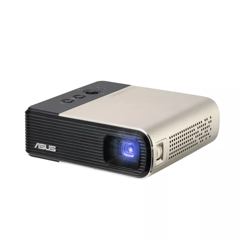 ASUS ZenBeam E2 projektors 300 ANSI lūmeni DLP WVGA (854x480) Melns, Zelts