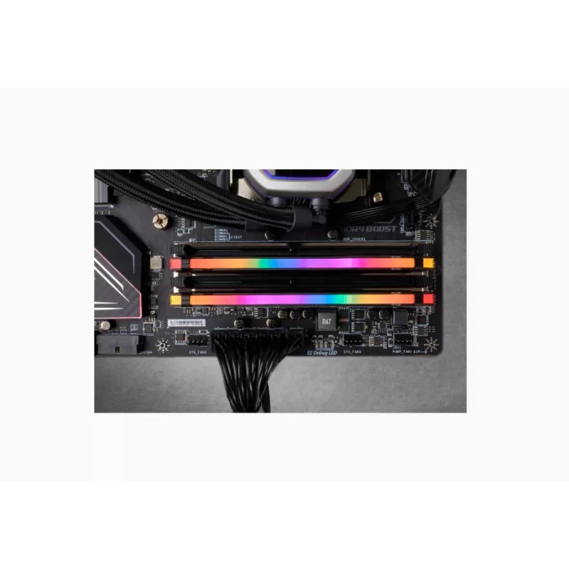 CORSAIR Vengeance RGB Pro 32GB (2x16GB) DDR4 3200MHz CL16 Atmiņas komplekts melns