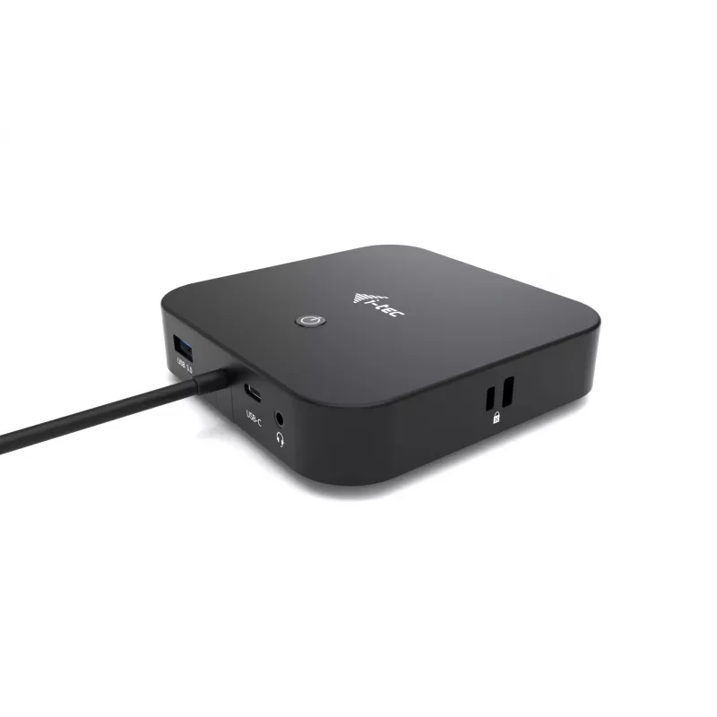 i-tec USB-C HDMI DP dokstacija ar 100 W barošanu