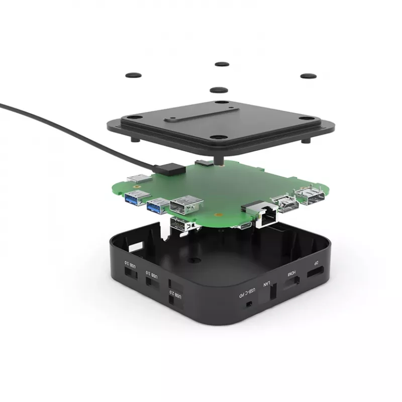 i-tec USB-C HDMI DP dokstacija ar 100 W barošanu