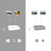 i-tec USB-C HDMI DP dokstacija ar 100 W barošanu