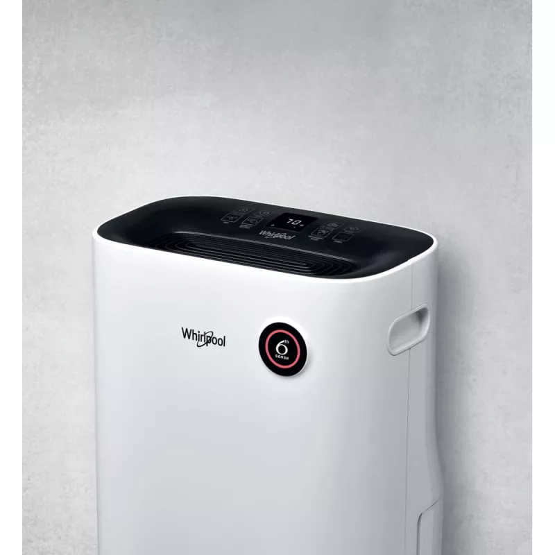 Gaisa mitruma samazinātājs Whirlpool DE20W5252 6.5 L 44 dB 420 W Melns Balts