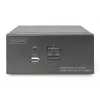 DIGITUS KVM Slēdzis, 2 Porti, Divi Displeji, 4K, HDMI