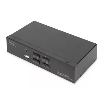 KVM slēdzis Digitus 4 portu viens displejs 4K HDMI