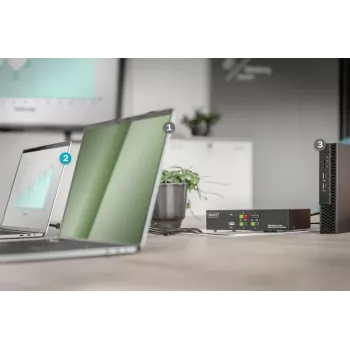 KVM slēdzis Digitus 4 portu viens displejs 4K HDMI