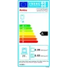 Amica ED375171X F-TYPE iebūvējamā elektriskā cepeškrāsns, 77 L