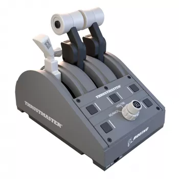 Thrustmaster TCA Quadrant Boeing Edition Pelēks USB Joystick PC, Xbox, Xbox One X, Xbox Series S