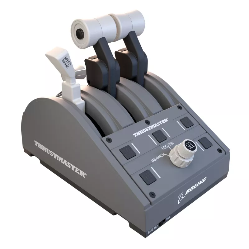 Thrustmaster TCA Quadrant Boeing Edition Pelēks USB Joystick PC, Xbox, Xbox One X, Xbox Series S