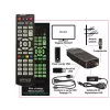 WIWA H.265 MINI DVB-T/DVB-T2 uztvērējs, H.265/HEVC, Full HD 1080p, HDMI, mini USB, PVR, melns