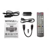 WIWA H.265 MINI DVB-T/DVB-T2 uztvērējs, H.265/HEVC, Full HD 1080p, HDMI, mini USB, PVR, melns