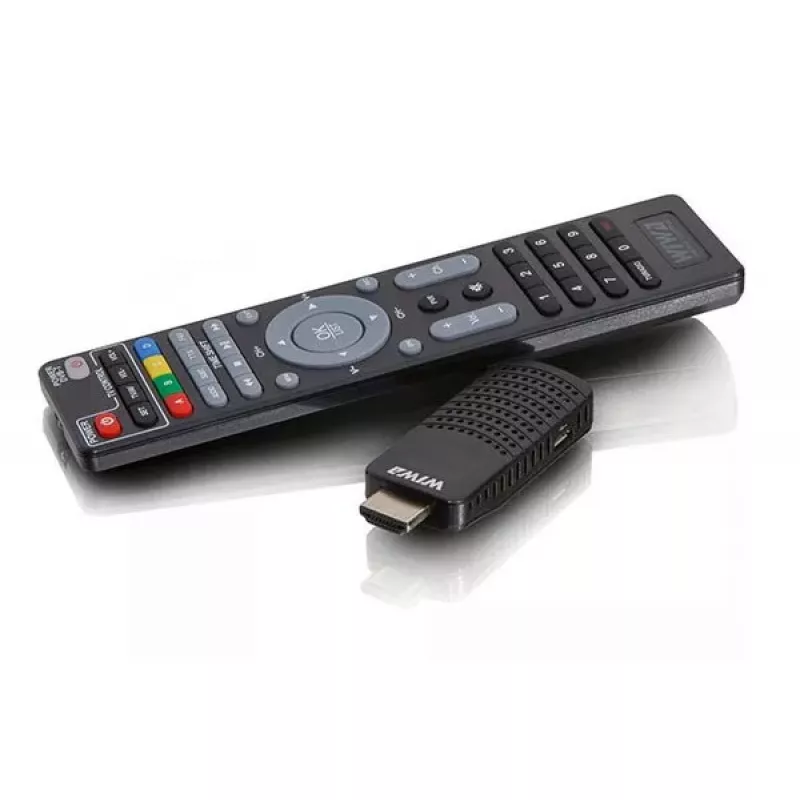 WIWA H.265 MINI DVB-T/DVB-T2 uztvērējs, H.265/HEVC, Full HD 1080p, HDMI, mini USB, PVR, melns