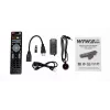 WIWA H.265 MINI DVB-T/DVB-T2 uztvērējs, H.265/HEVC, Full HD 1080p, HDMI, mini USB, PVR, melns