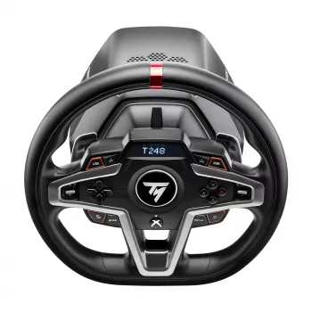 Thrustmaster T248 Black stūre + pedāļi Analogs / Digitāls PC, PlayStation 4, PlayStation 5