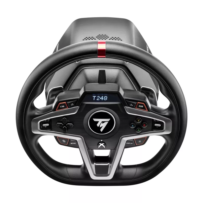 Thrustmaster T248X sacīkšu stūre un pedāļi, Xbox/PC, melnā krāsā