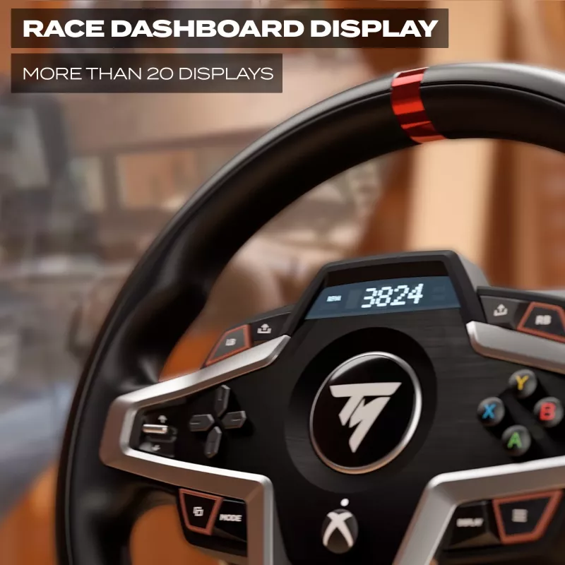 Thrustmaster T248X sacīkšu stūre un pedāļi, Xbox/PC, melnā krāsā
