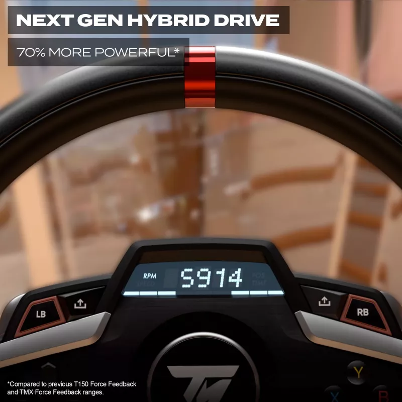 Thrustmaster T248X sacīkšu stūre un pedāļi, Xbox/PC, melnā krāsā