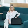 DICOTA Eco Top Traveller Base - 15-17.3 collu portatīvā datora soma - Melna / 300D Rpet poliesters