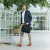 DICOTA Eco Top Traveller Base - 15-17.3 collu portatīvā datora soma - Melna / 300D Rpet poliesters