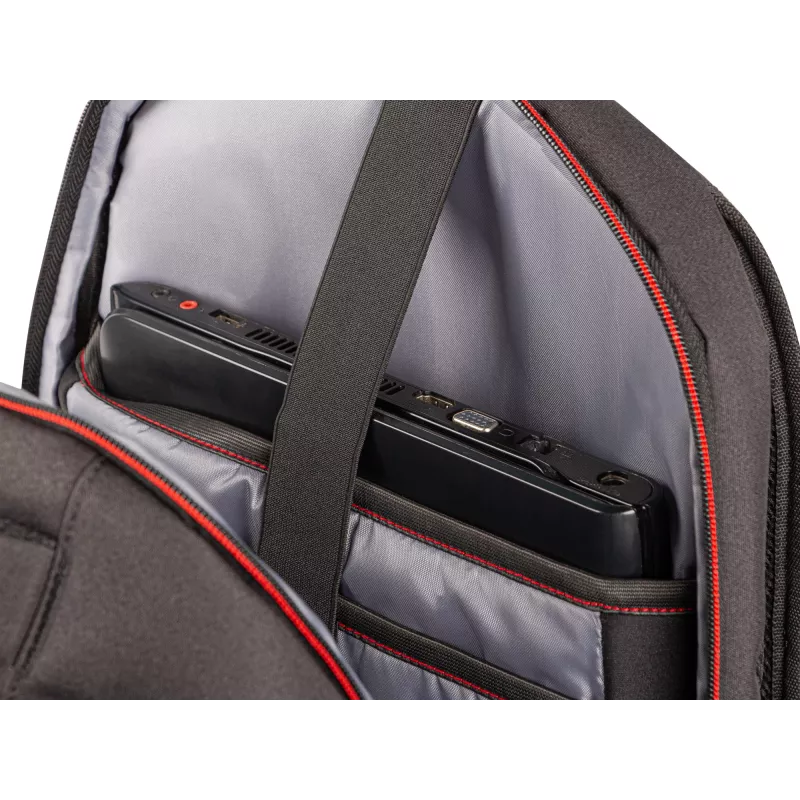 GENESIS Pallad 550 mugursoma 43.9 cm (17.3 inch) melna, sarkana